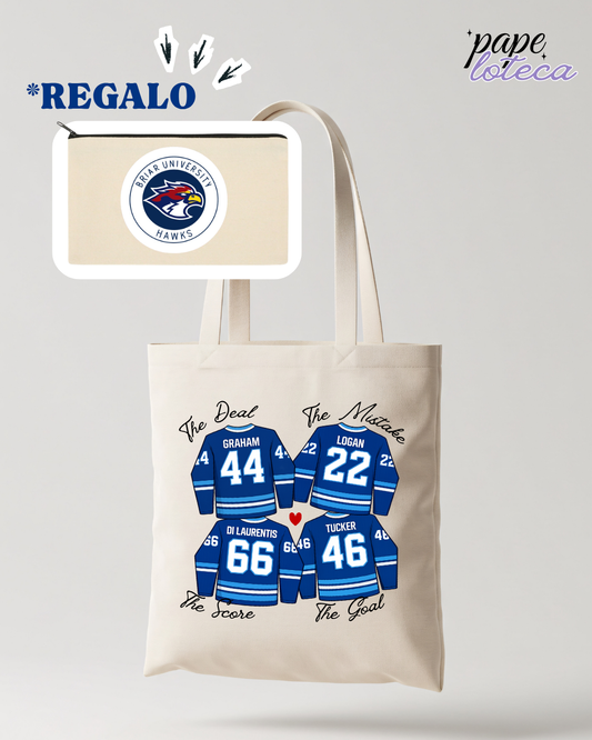 OFF CAMPUS TOTE BAG