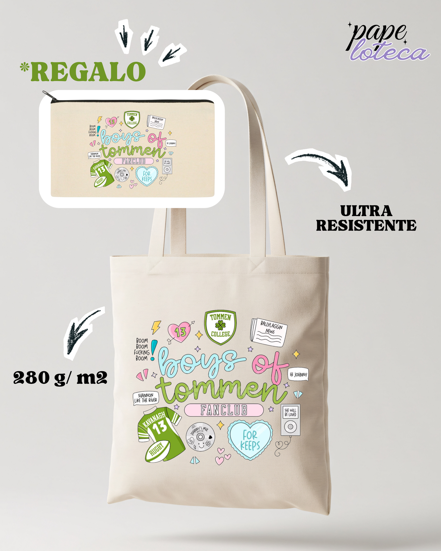 BOYS OF TOMMEN TOTE BAG