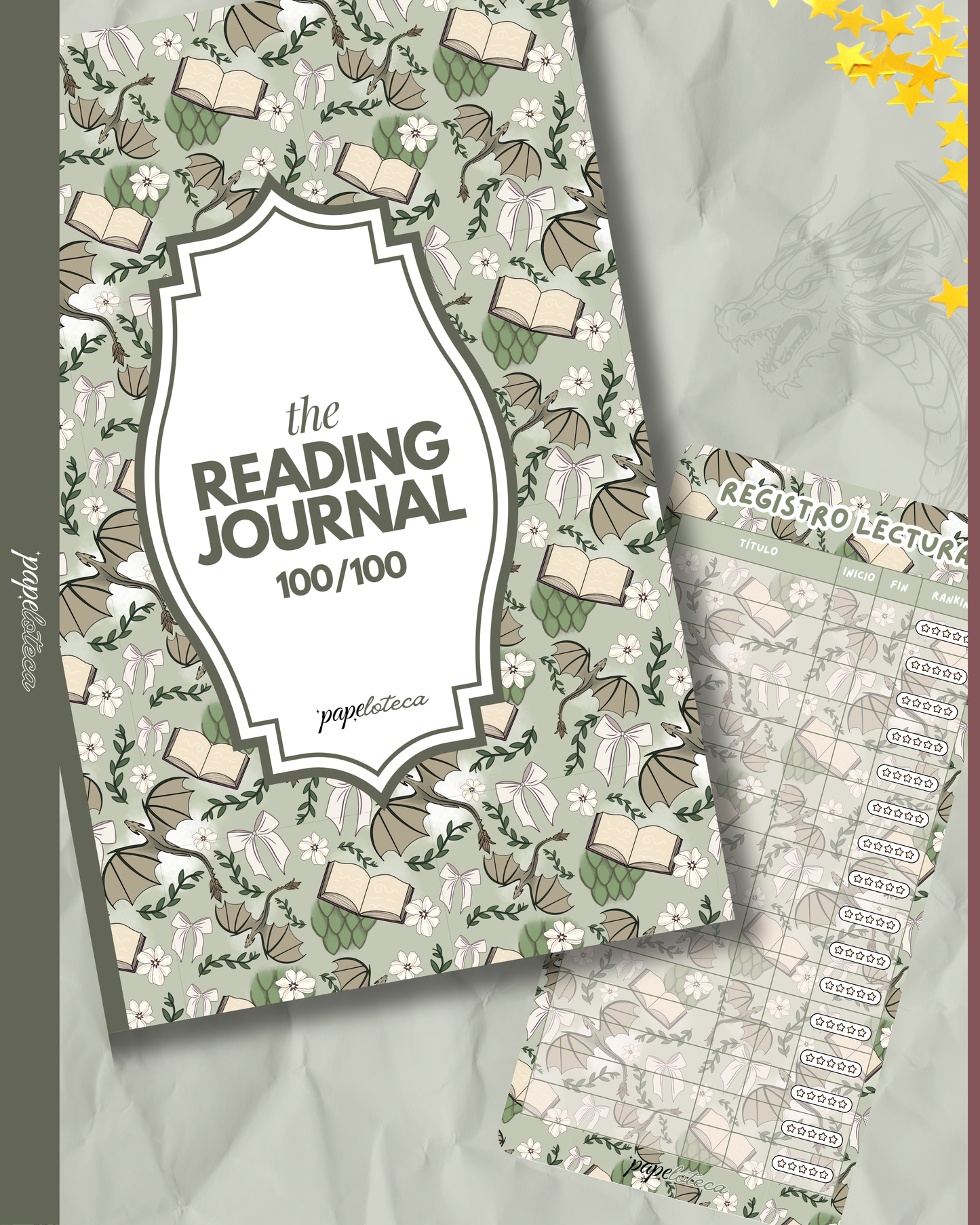 The reading journal dragons