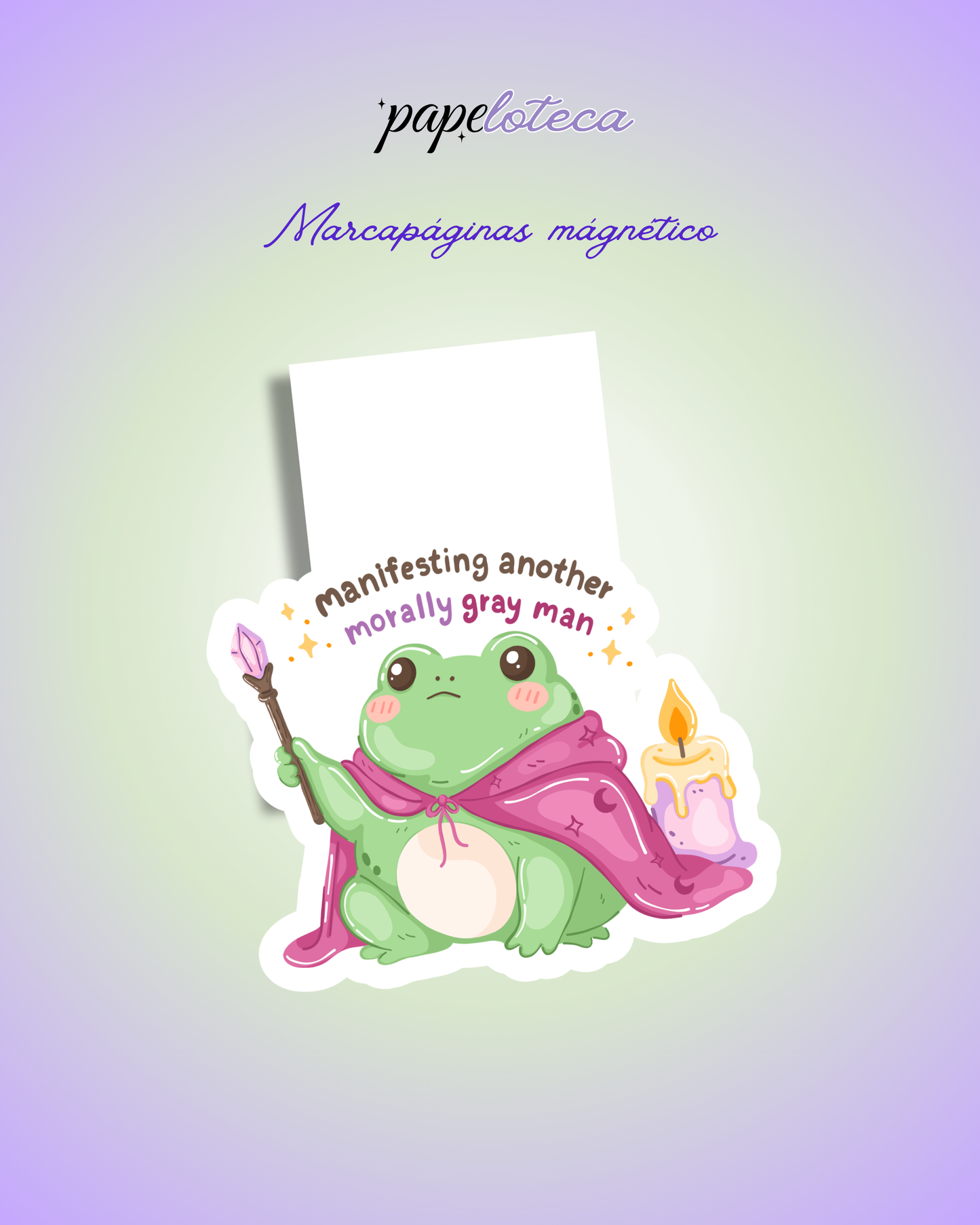MAGNETIC BOOKMARKS MORALLY GREY MEN