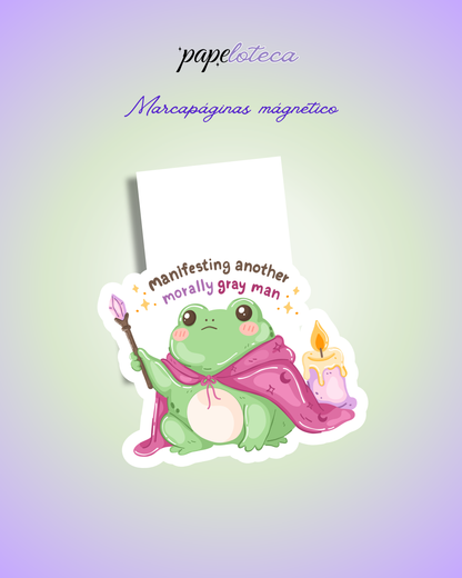 MAGNETIC BOOKMARKS MORALLY GREY MEN