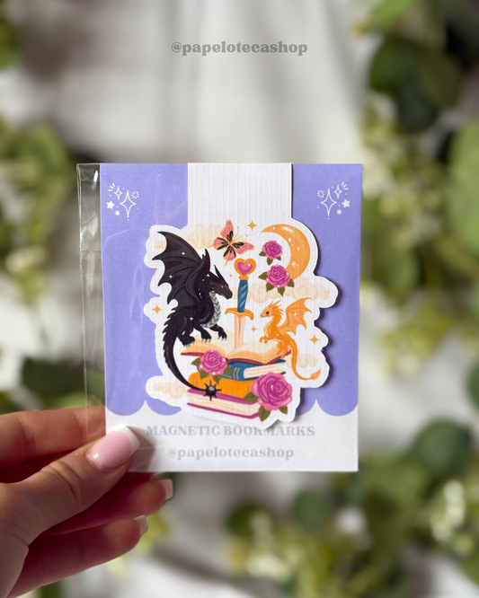 MAGNETIC BOOKMARK DRAGONS