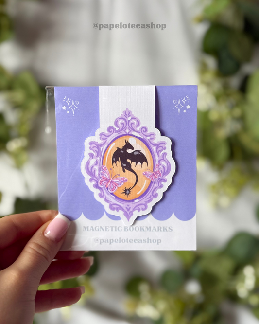 MAGNETIC BOOKMARKS VIOLET