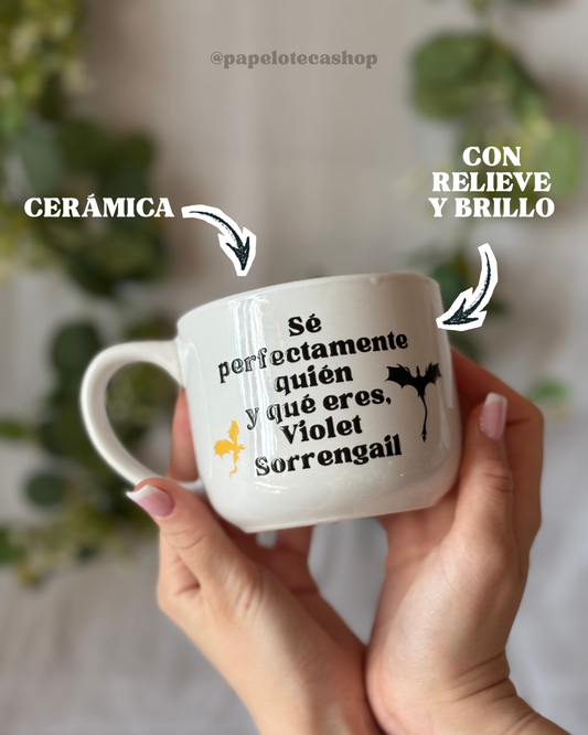 SÉ PERFECTAMENTE QUIÉN ERES. TAZA