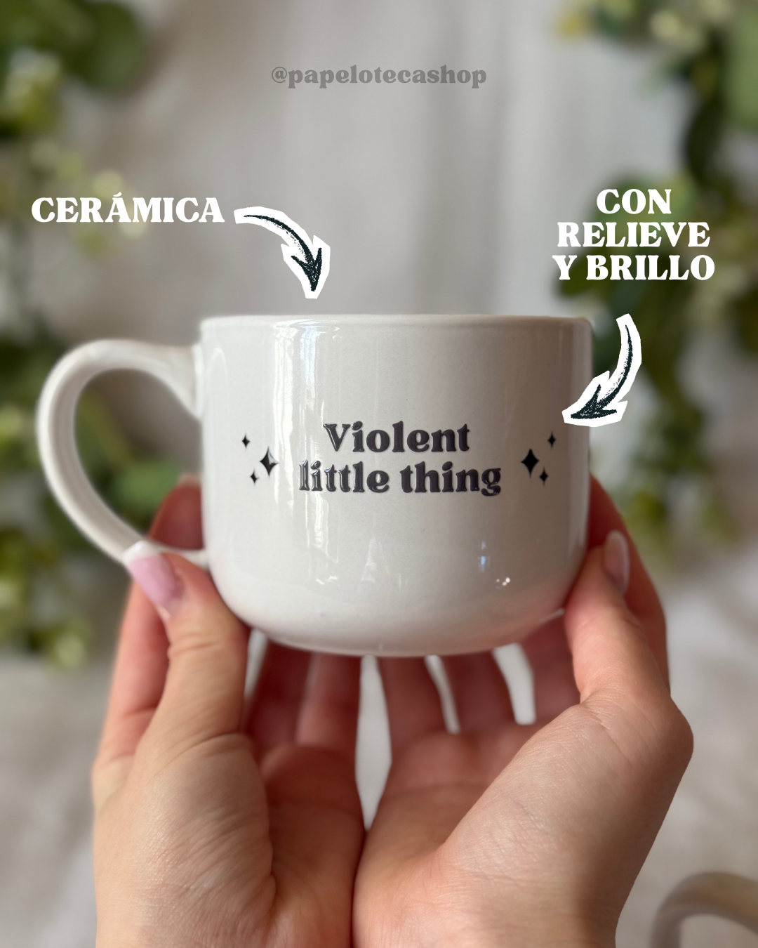 VIOLENT LITTLE THING. TAZA