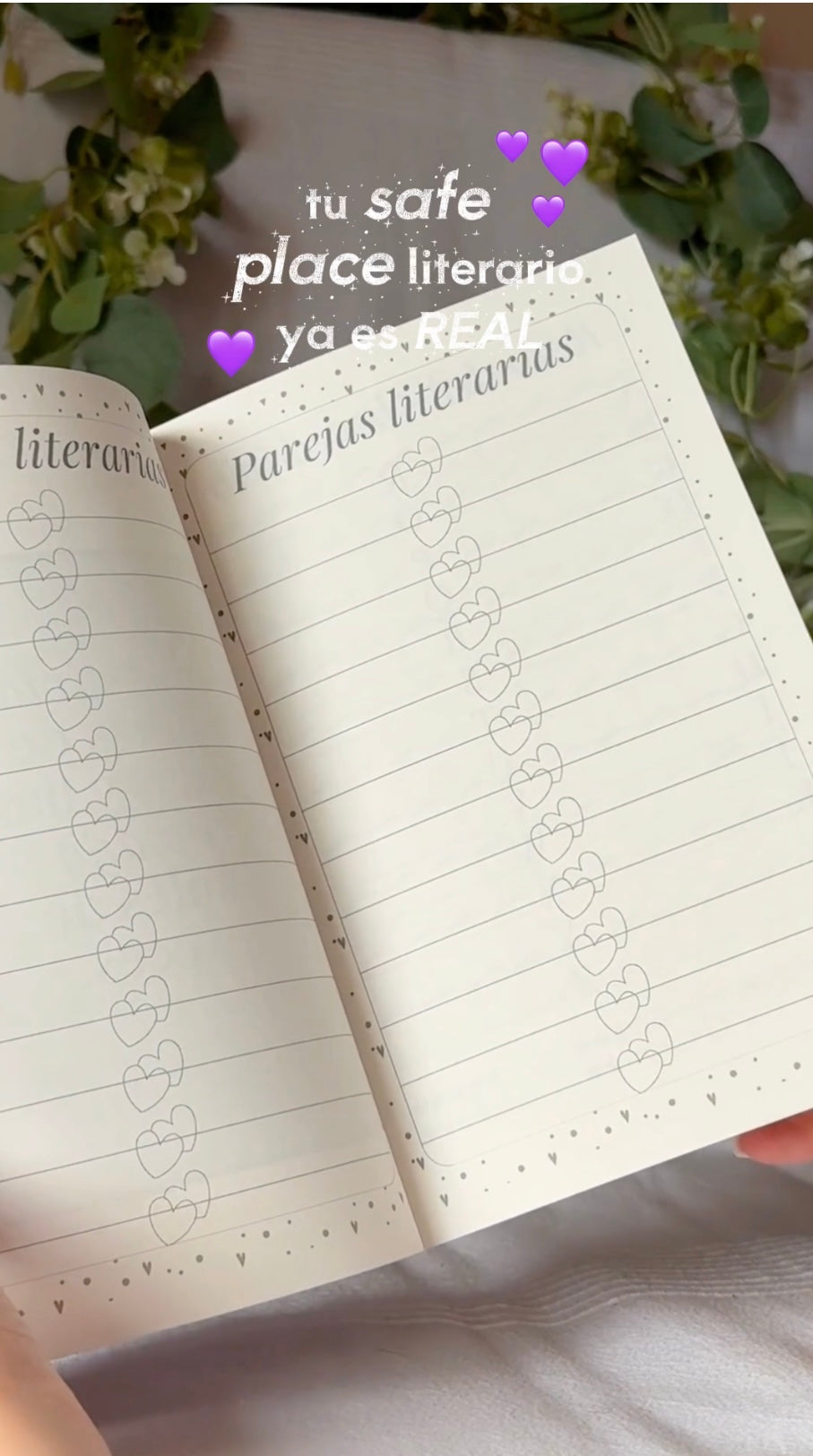 The reading journal / Diario de lectura