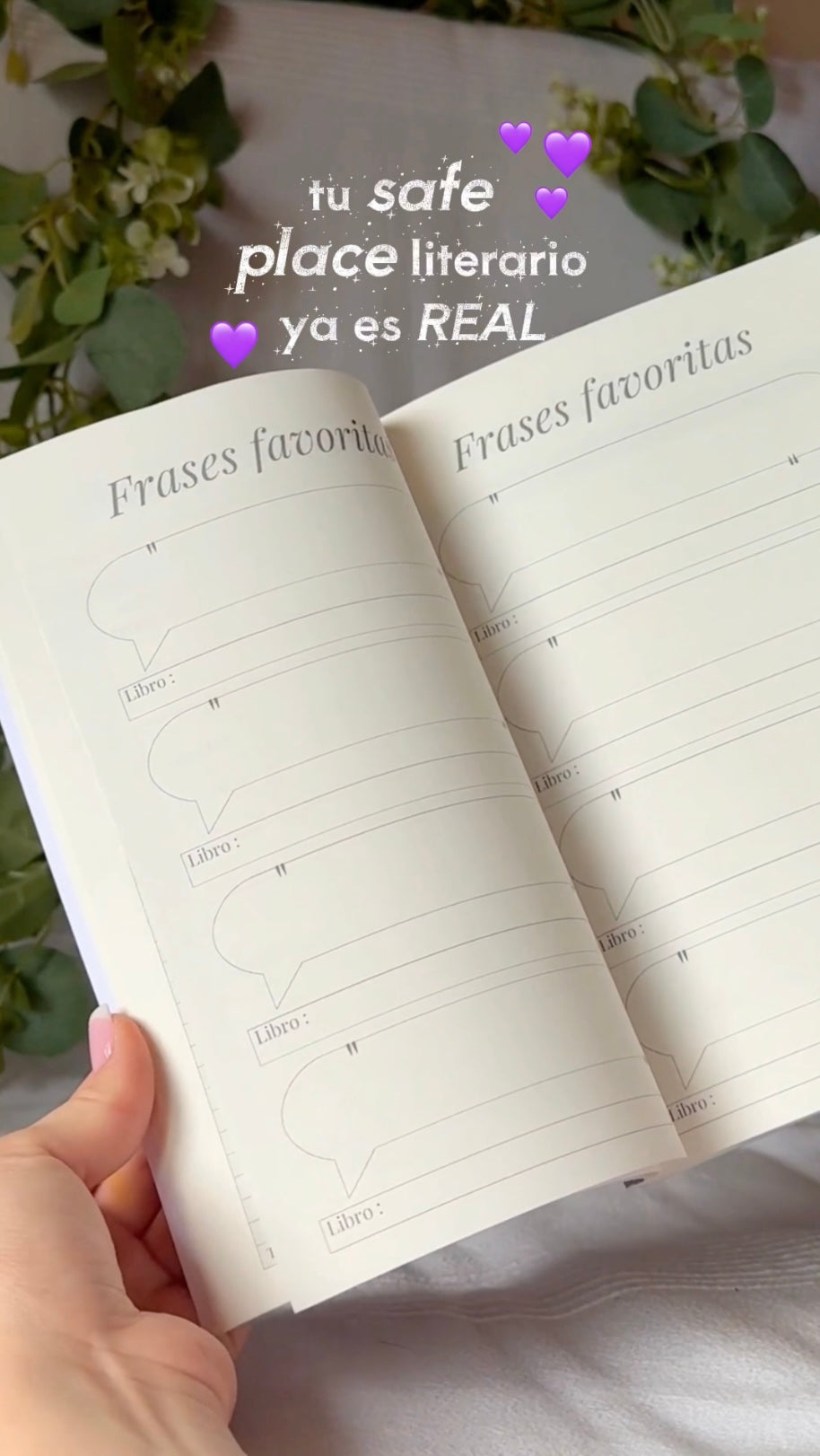 The reading journal / Diario de lectura