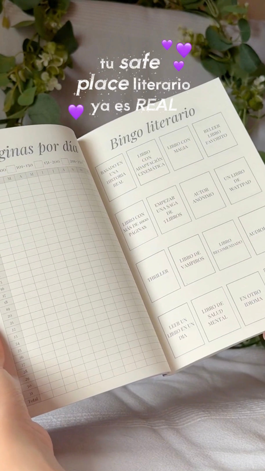 The reading journal / Diario de lectura