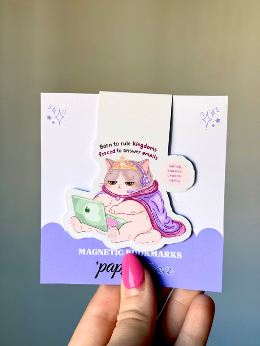 MAGNETIC BOOKMARKS BORN TO RULE